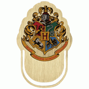 Метален книгоразделител - Хари Потър, Хогуортс